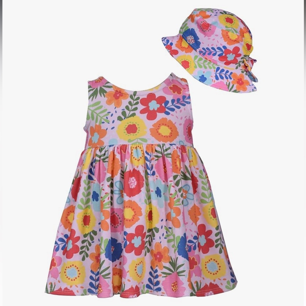 Bonnie Jean Floral Sundress For Baby